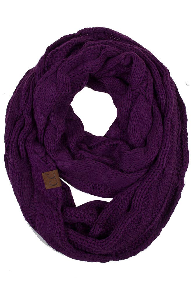 Mustard Knitted Scarf