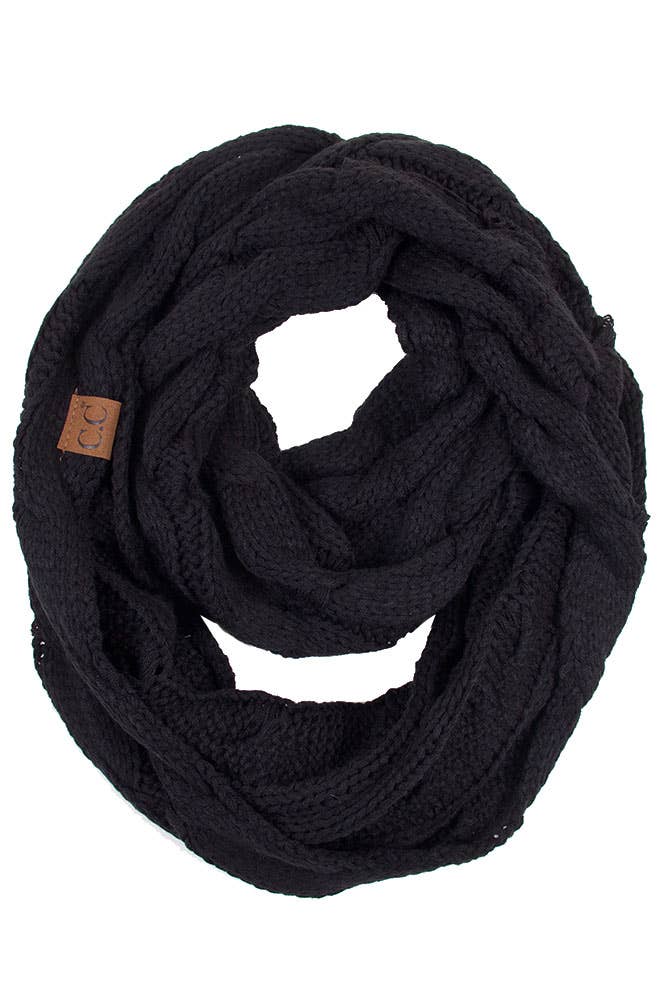 Mustard Knitted Scarf