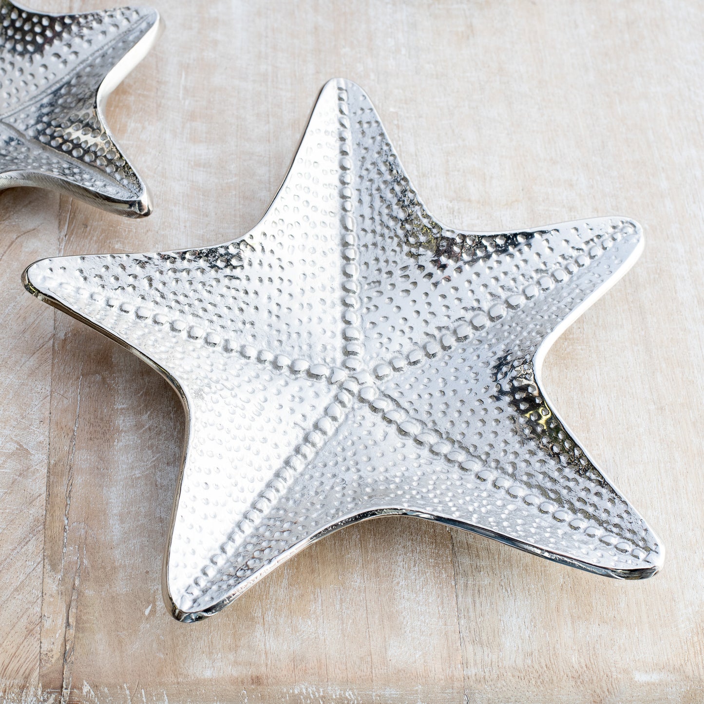 10" Silver Starfish Tray