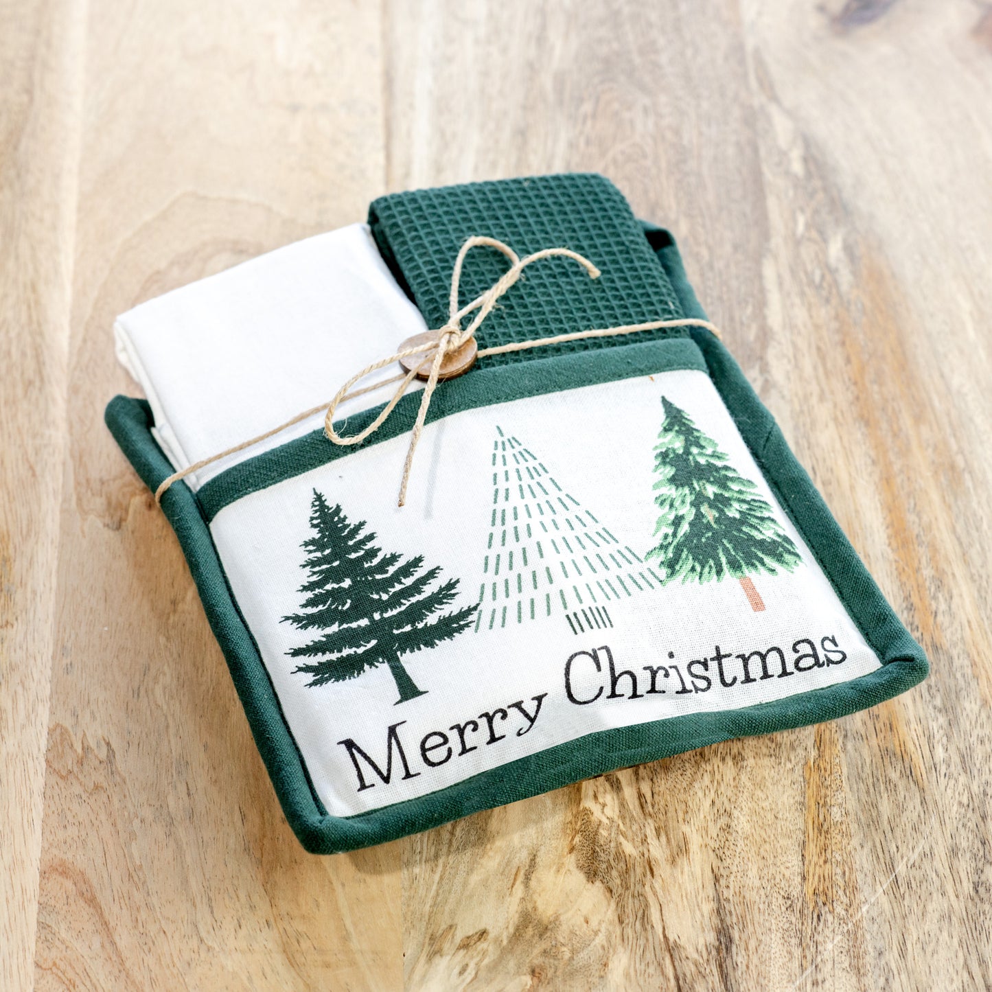 Holiday Pot Holder Towel Sets (More Colors)