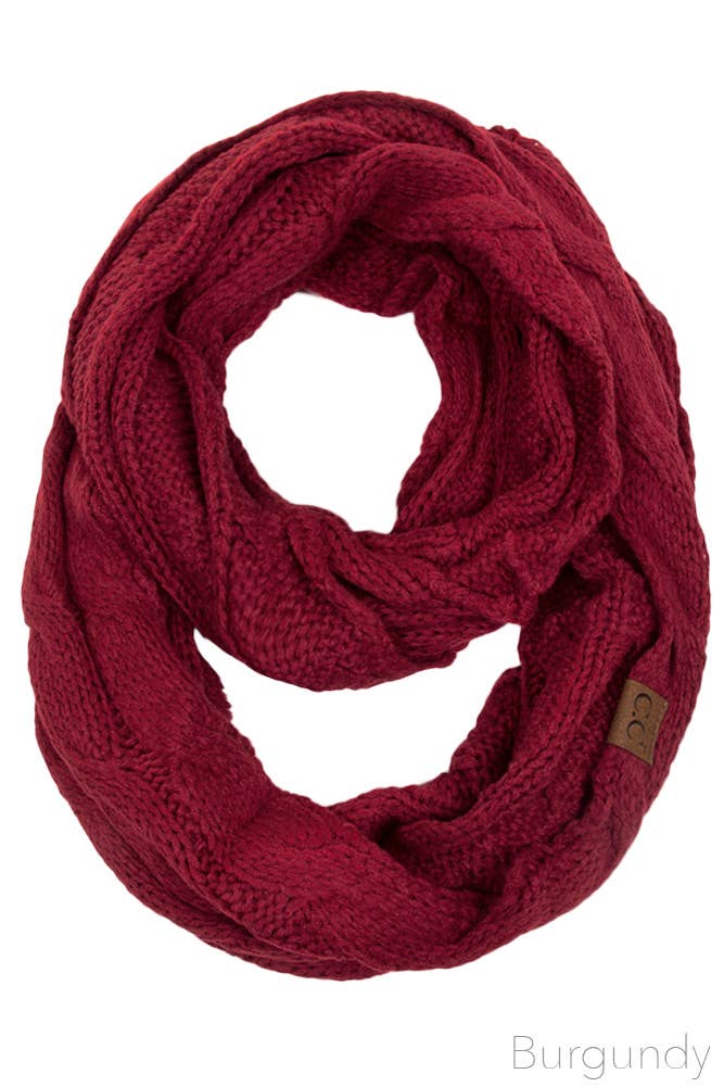 Mustard Knitted Scarf