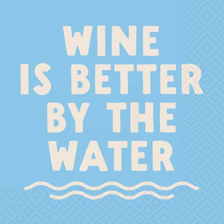 By The Water Cocktail Napkin