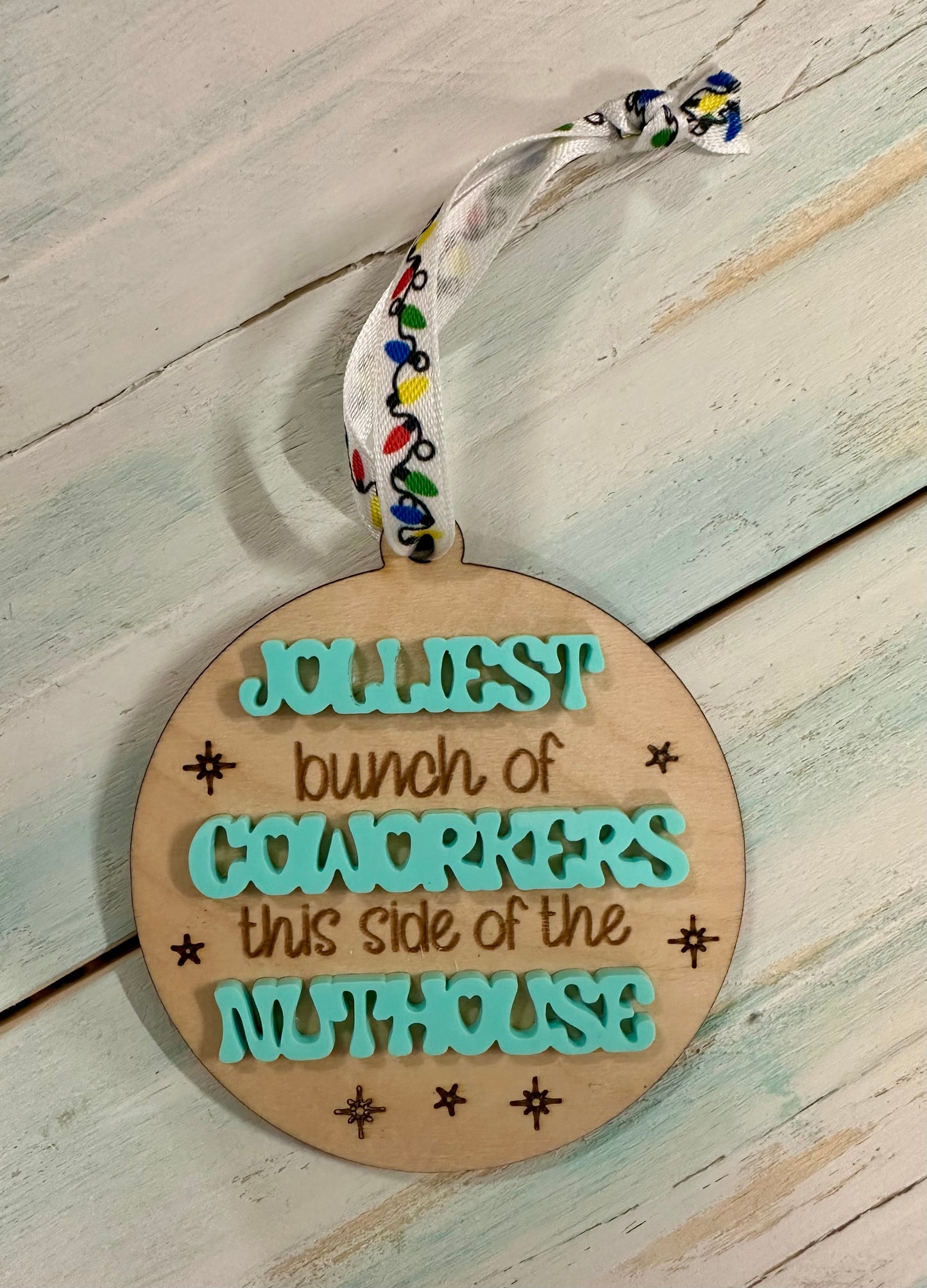Jolliest Coworkers Ornament