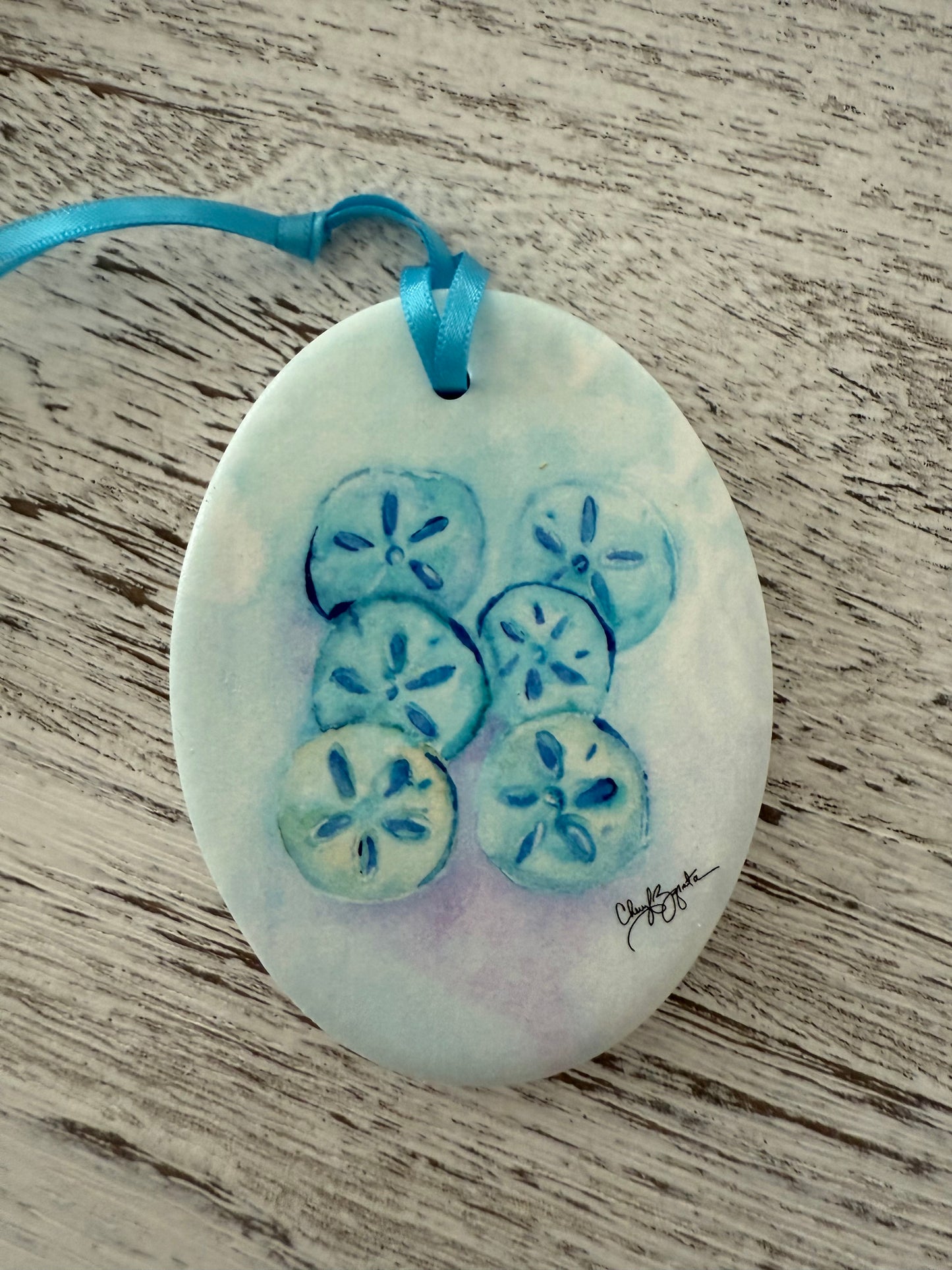 Multi Sanddollars Ornament