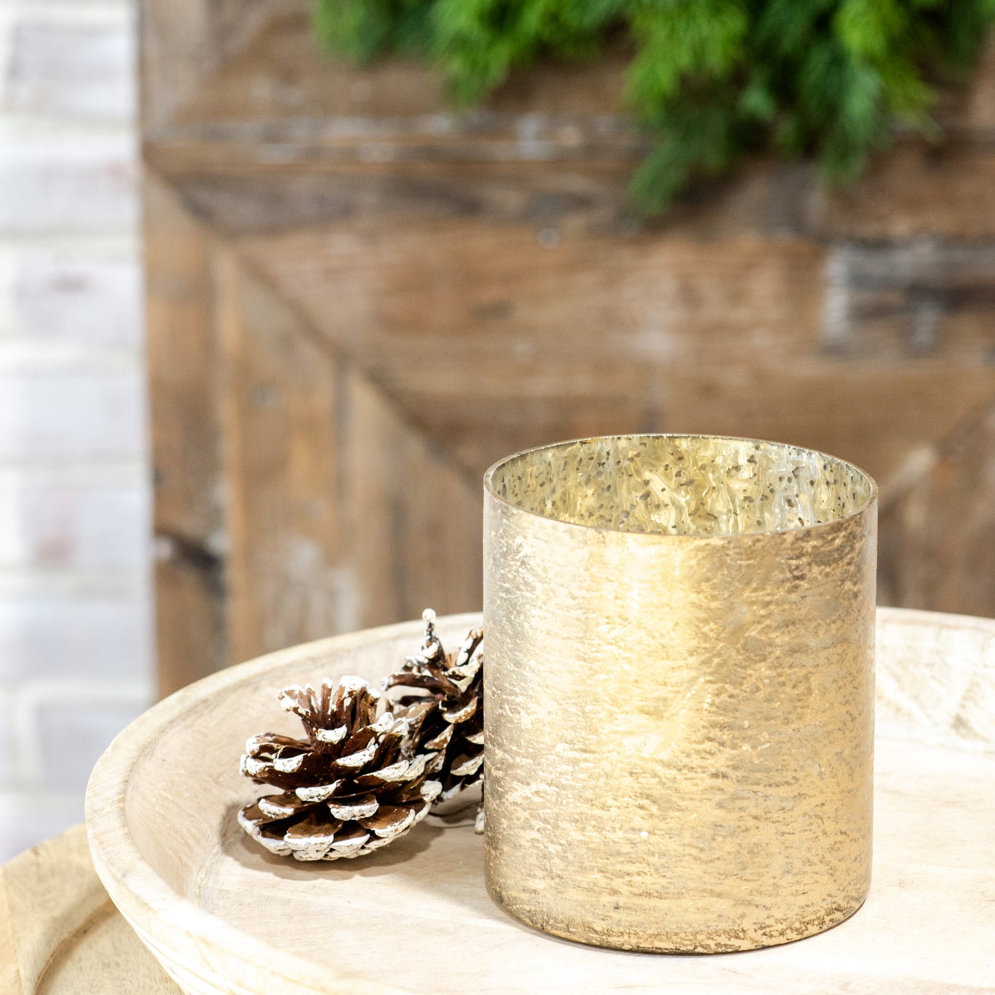 5" Gold Foil Vase