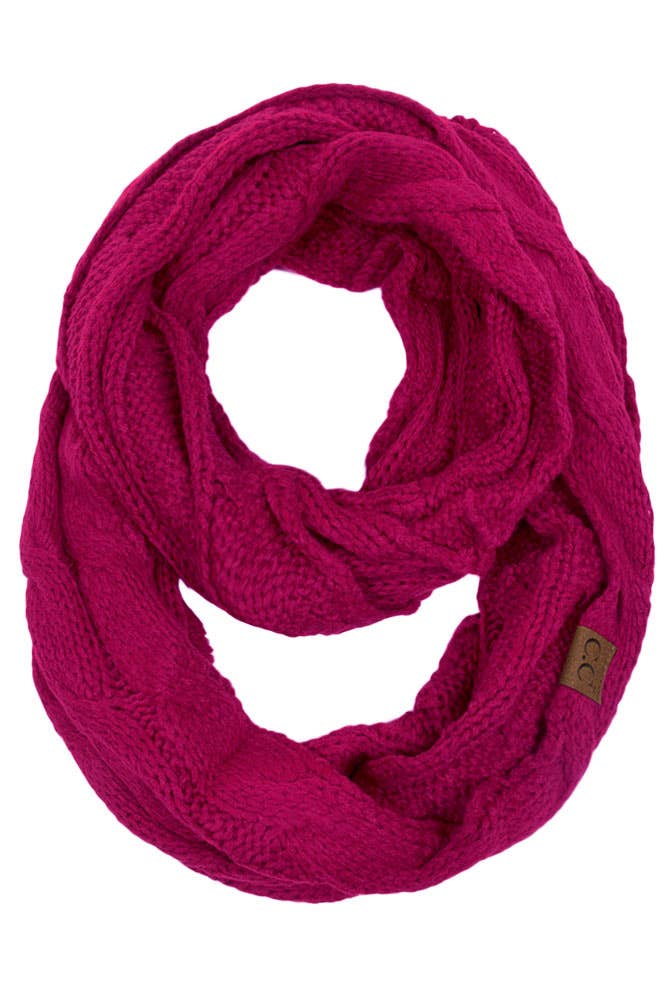 Mustard Knitted Scarf