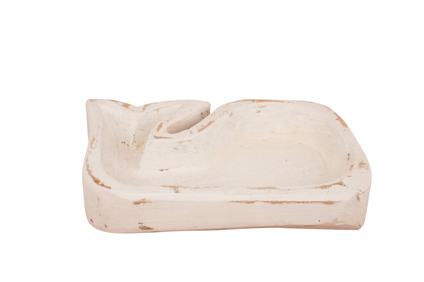 White Whale Dough Bowl Lg.