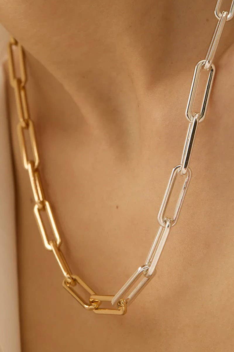 18K Stainless Steel Tarnish Free Waterproof Necklace