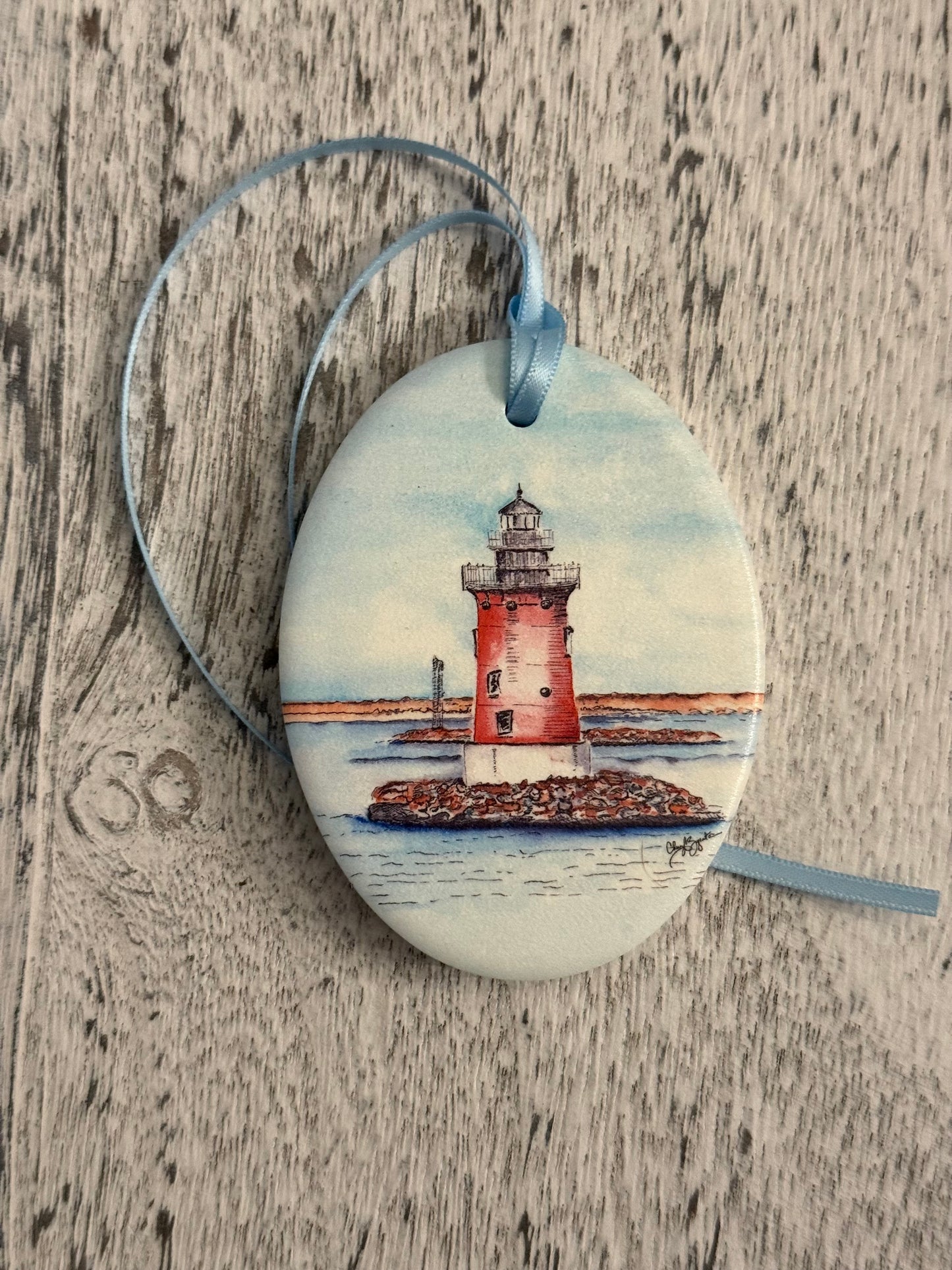 Lewes Lighthouse Ornament