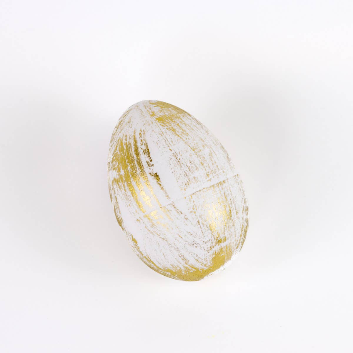 Edmonton Egg White/Gold 4"