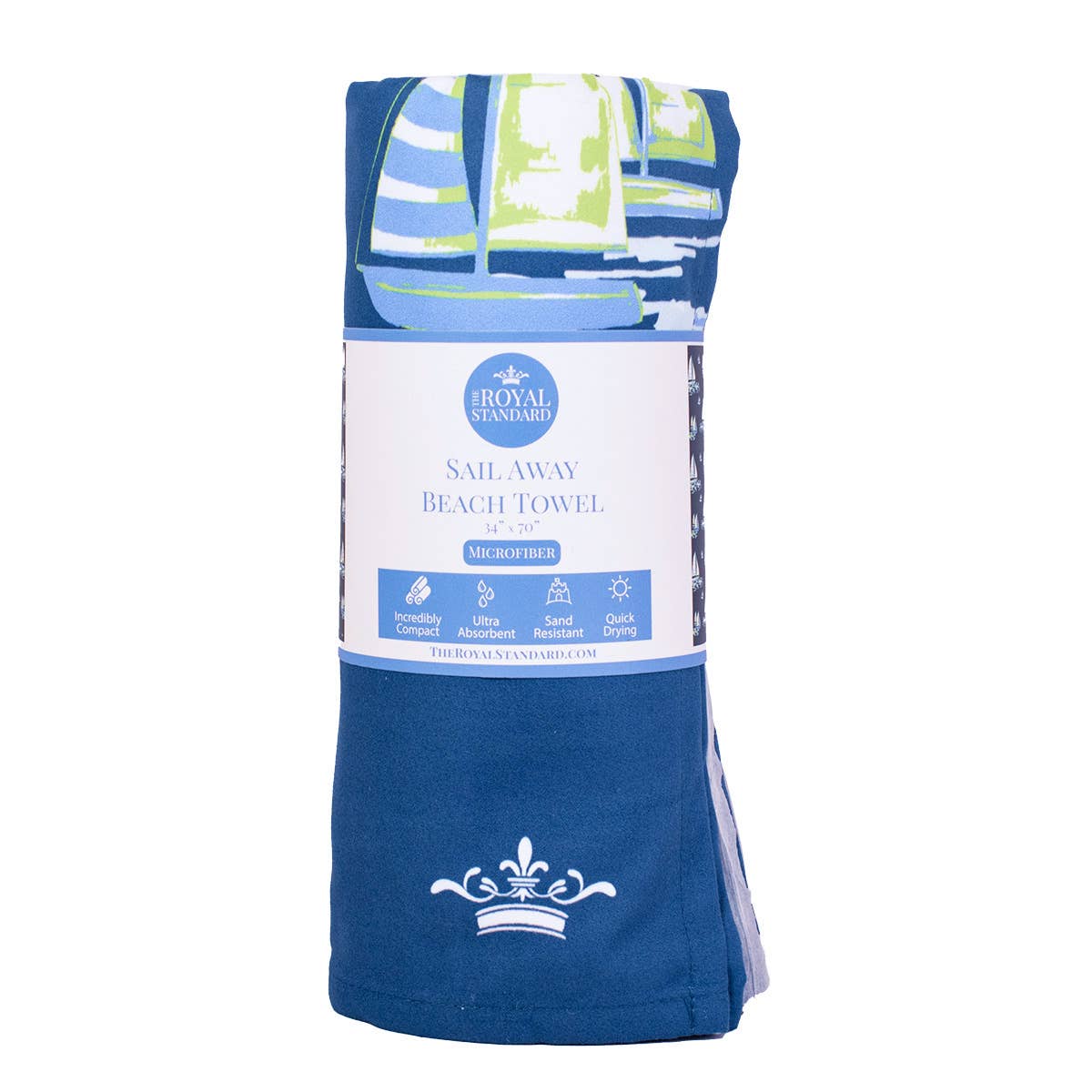 Royal/Palace Sail Away Beach Towel