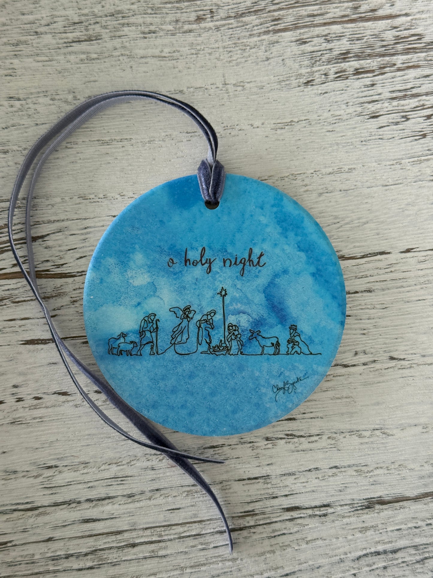 Hillside Nativity Ornament