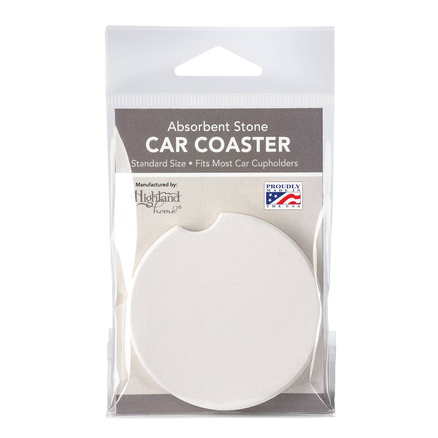 "I Am Worthy" 1 Pack Absorbent Stone Car Coaster
