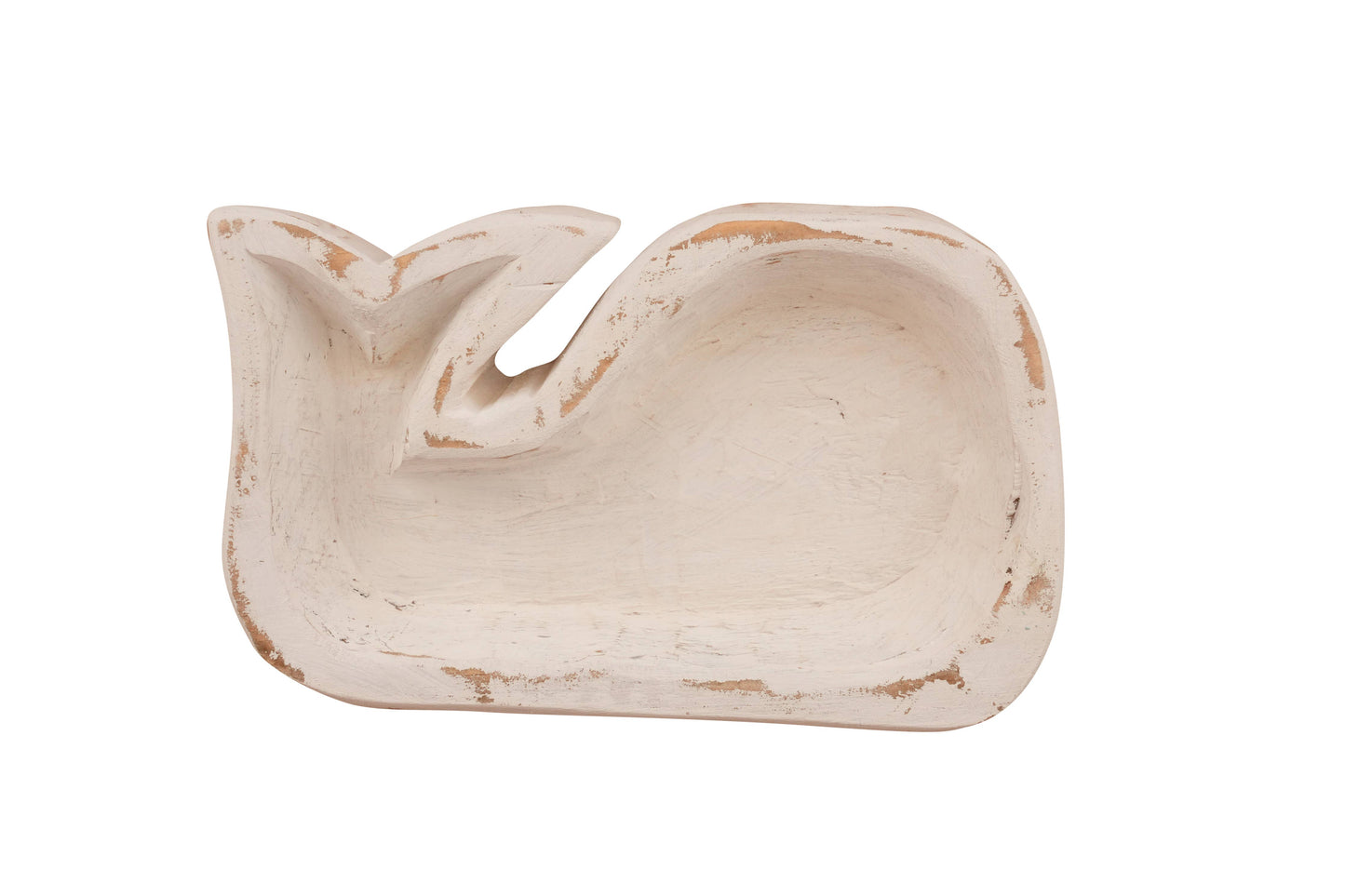 White Whale Dough Bowl Lg.
