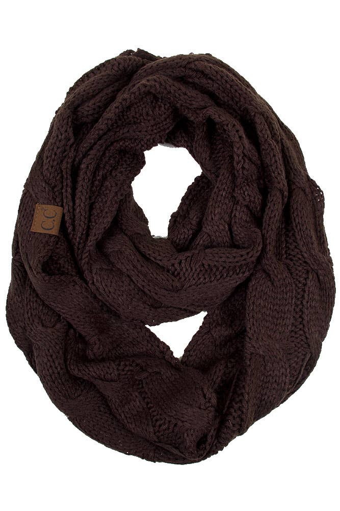 Mustard Knitted Scarf