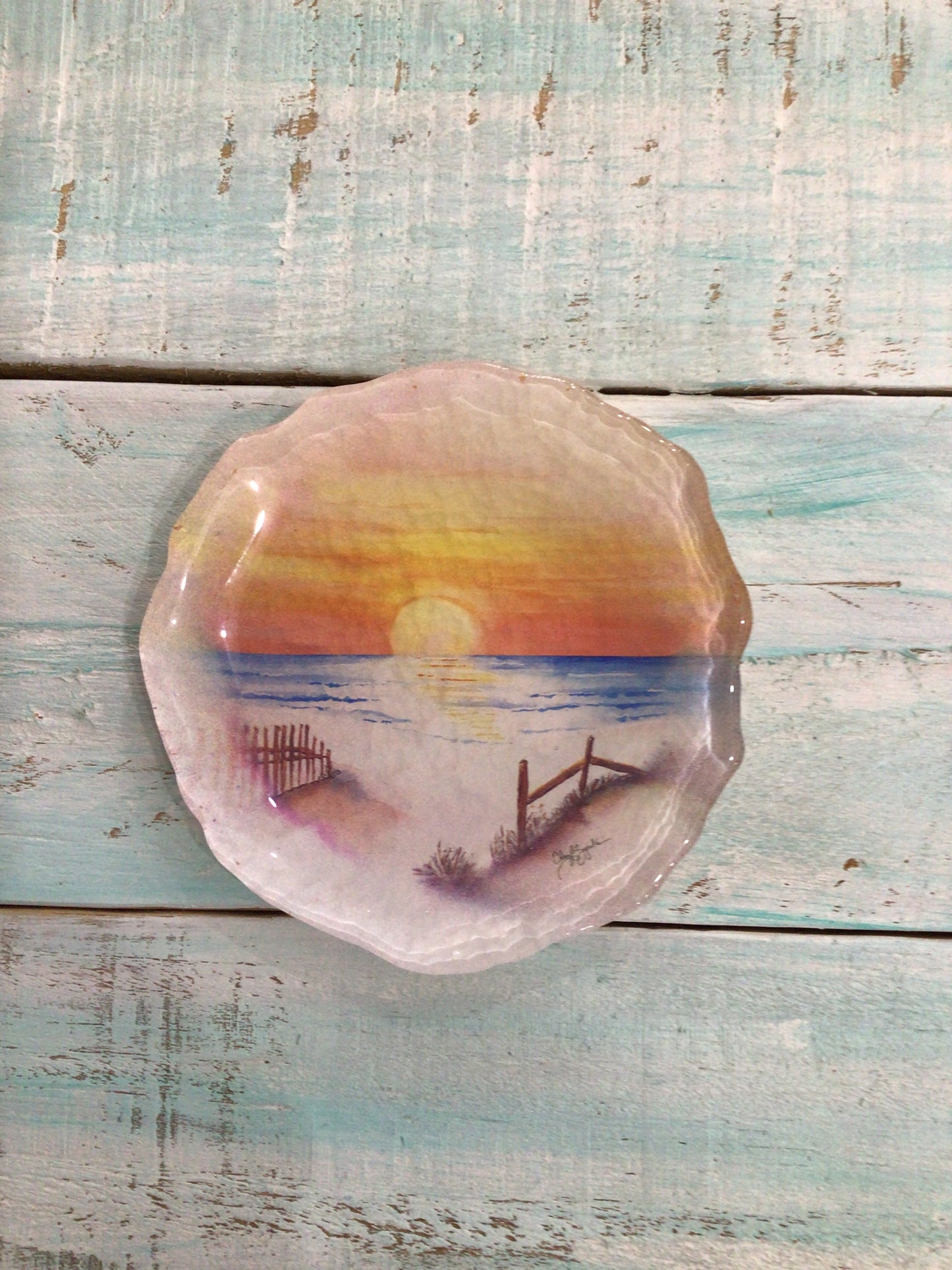 Dune Sunrise Trinket Dish from C.Zapata Art
