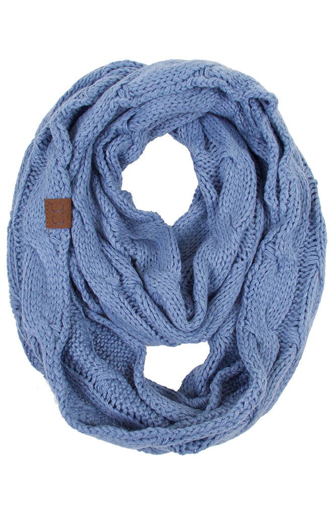 Mustard Knitted Scarf