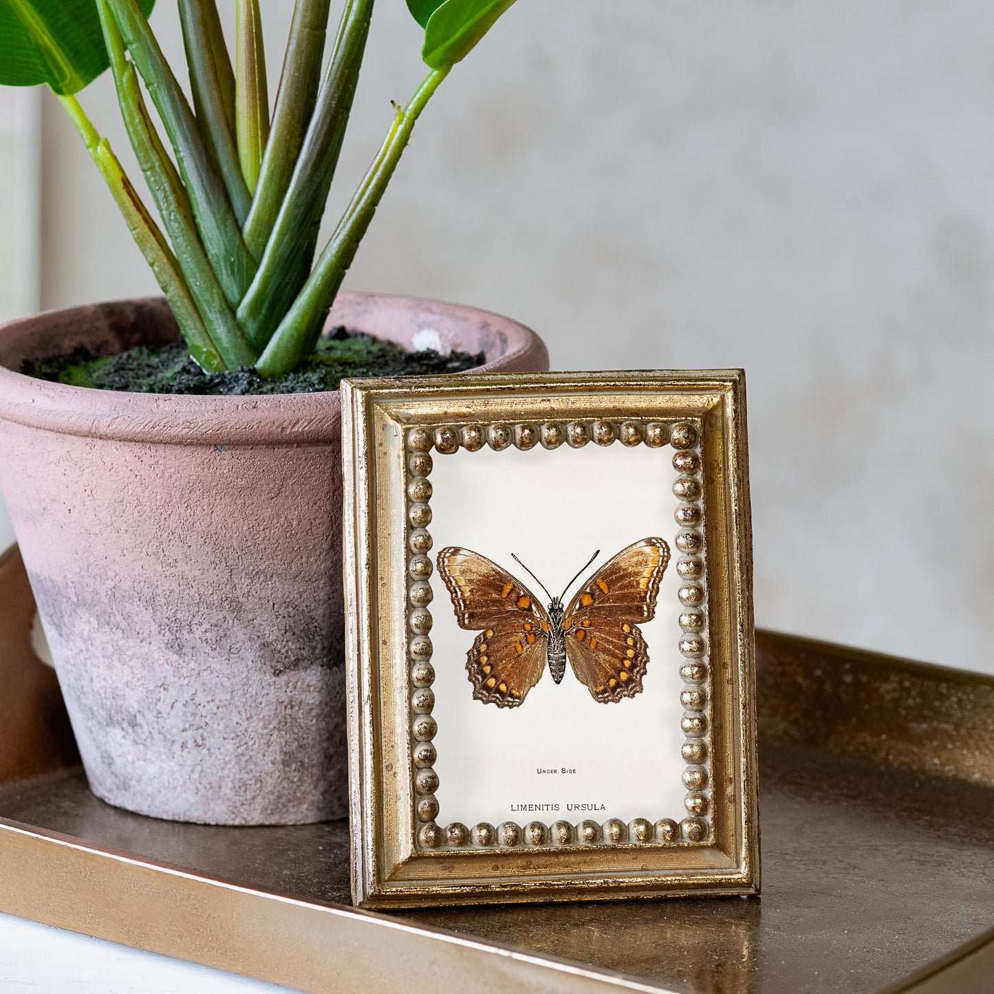 2.5x3.5 Vintage Gold Photo Frame