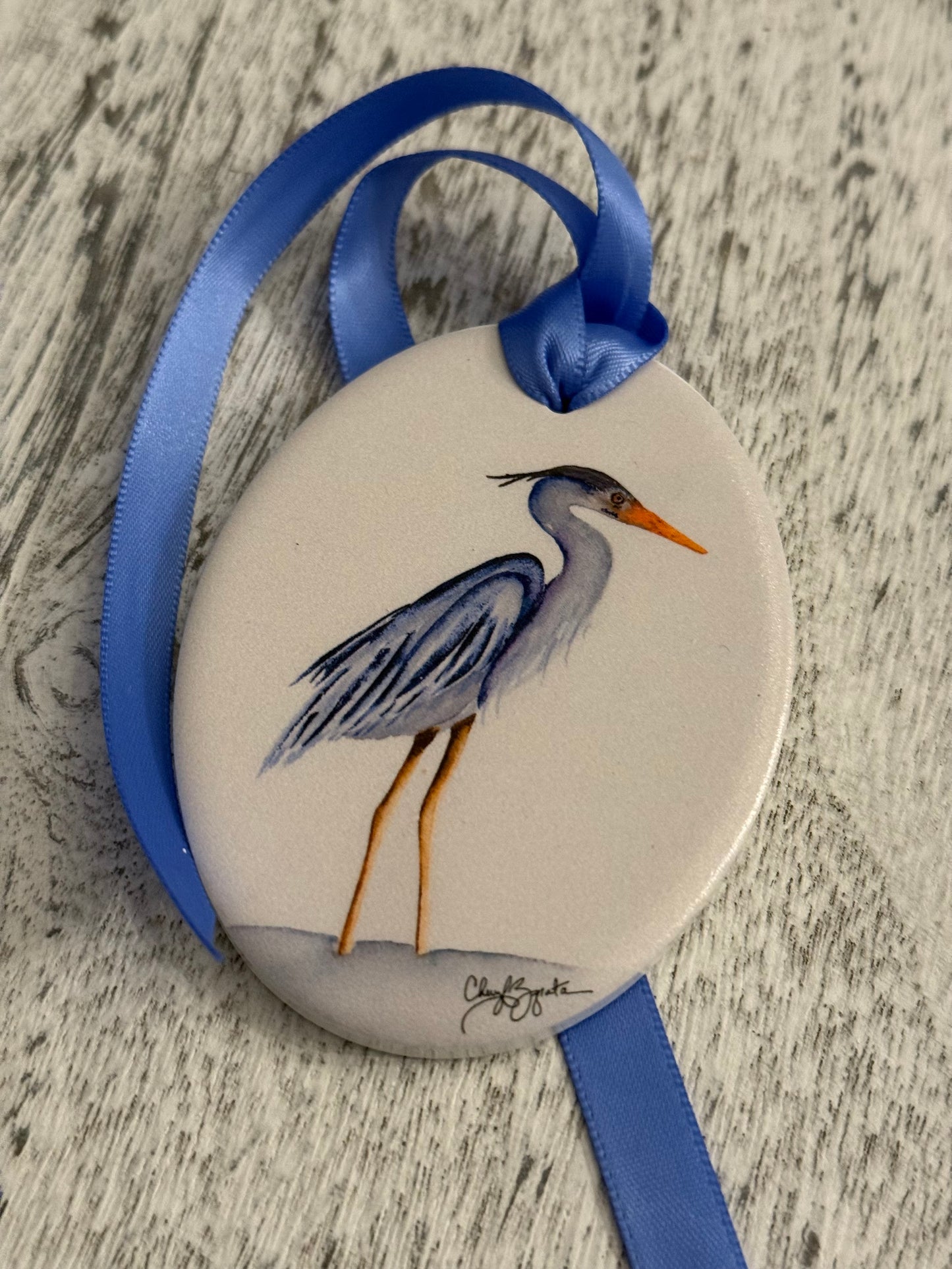 Heron (Beth) Ornament