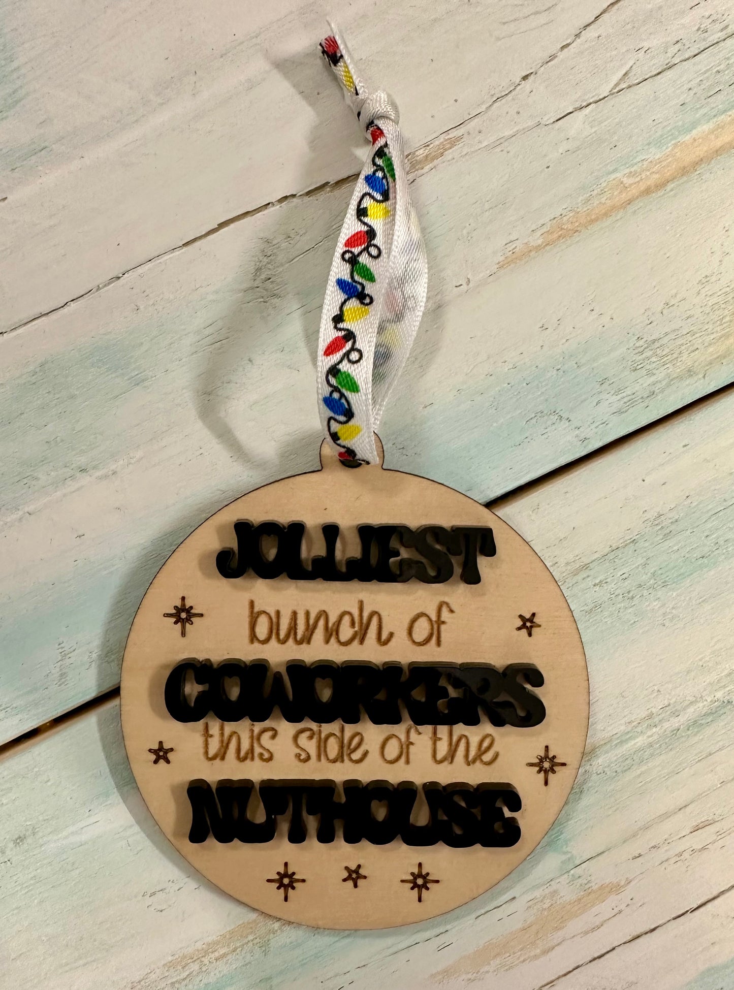 Jolliest Coworkers Ornament