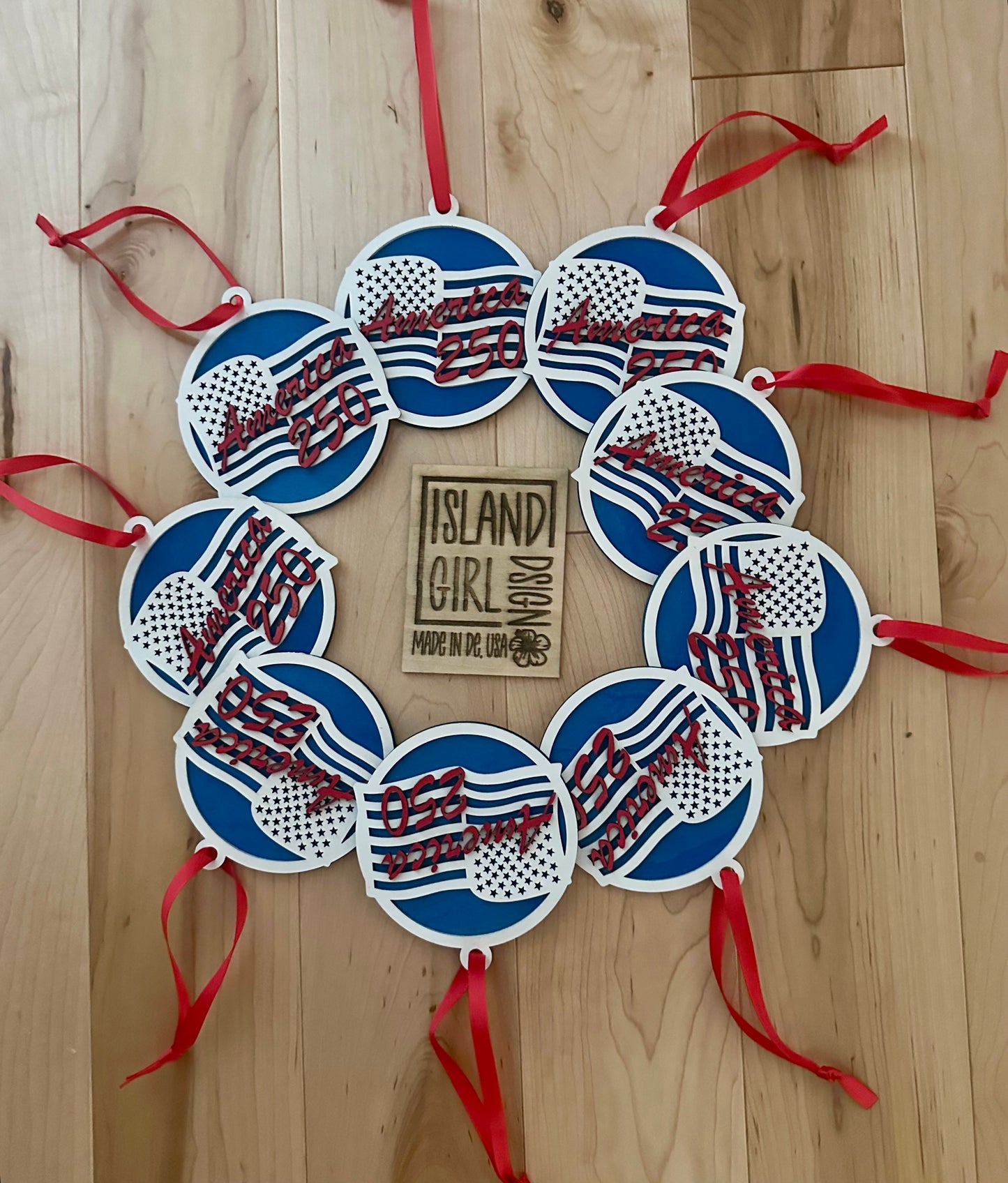 America 250 Ornament