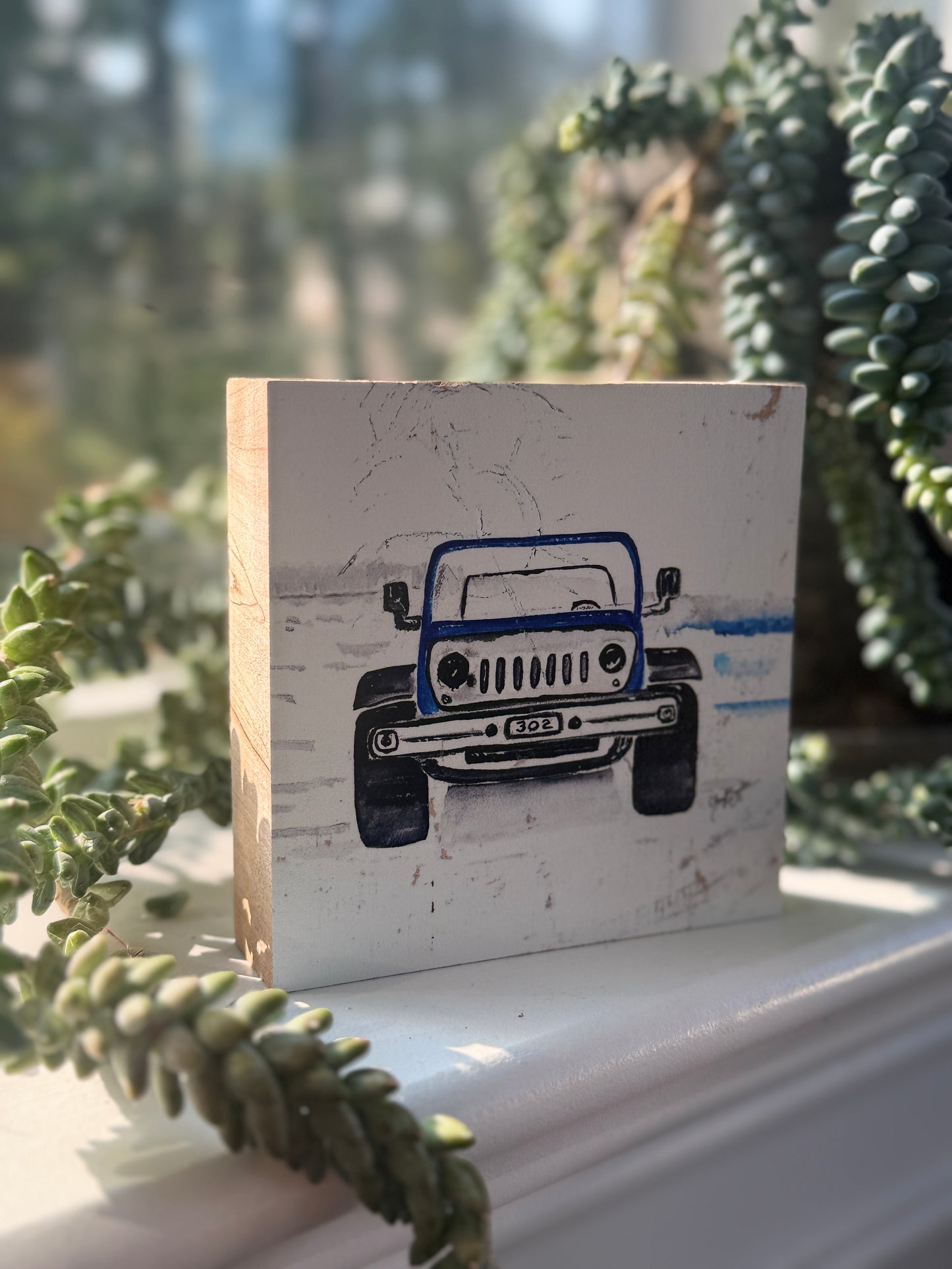 302 Jeep Towers 4x4 Wood Block