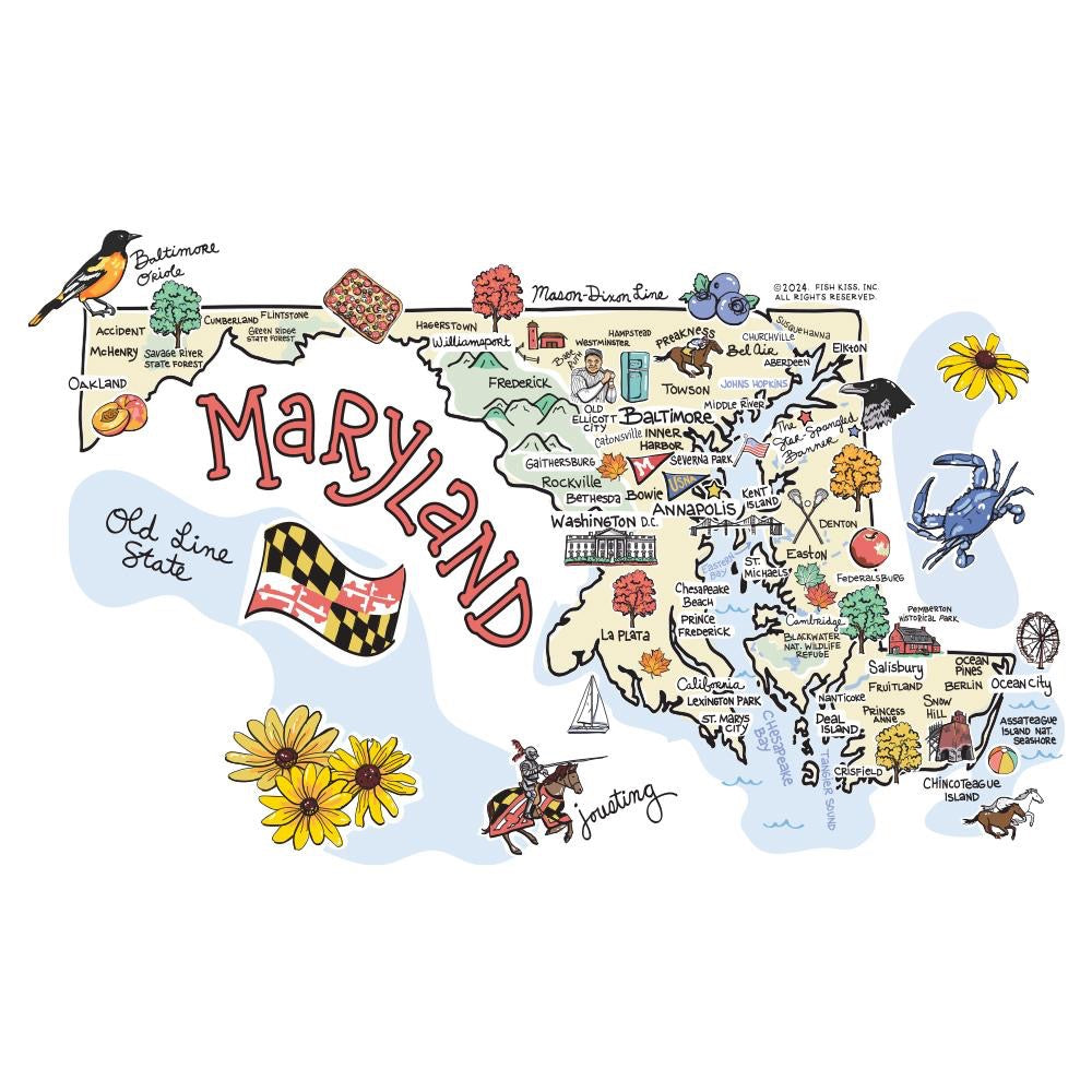 Maryland Party Cup (24oz)