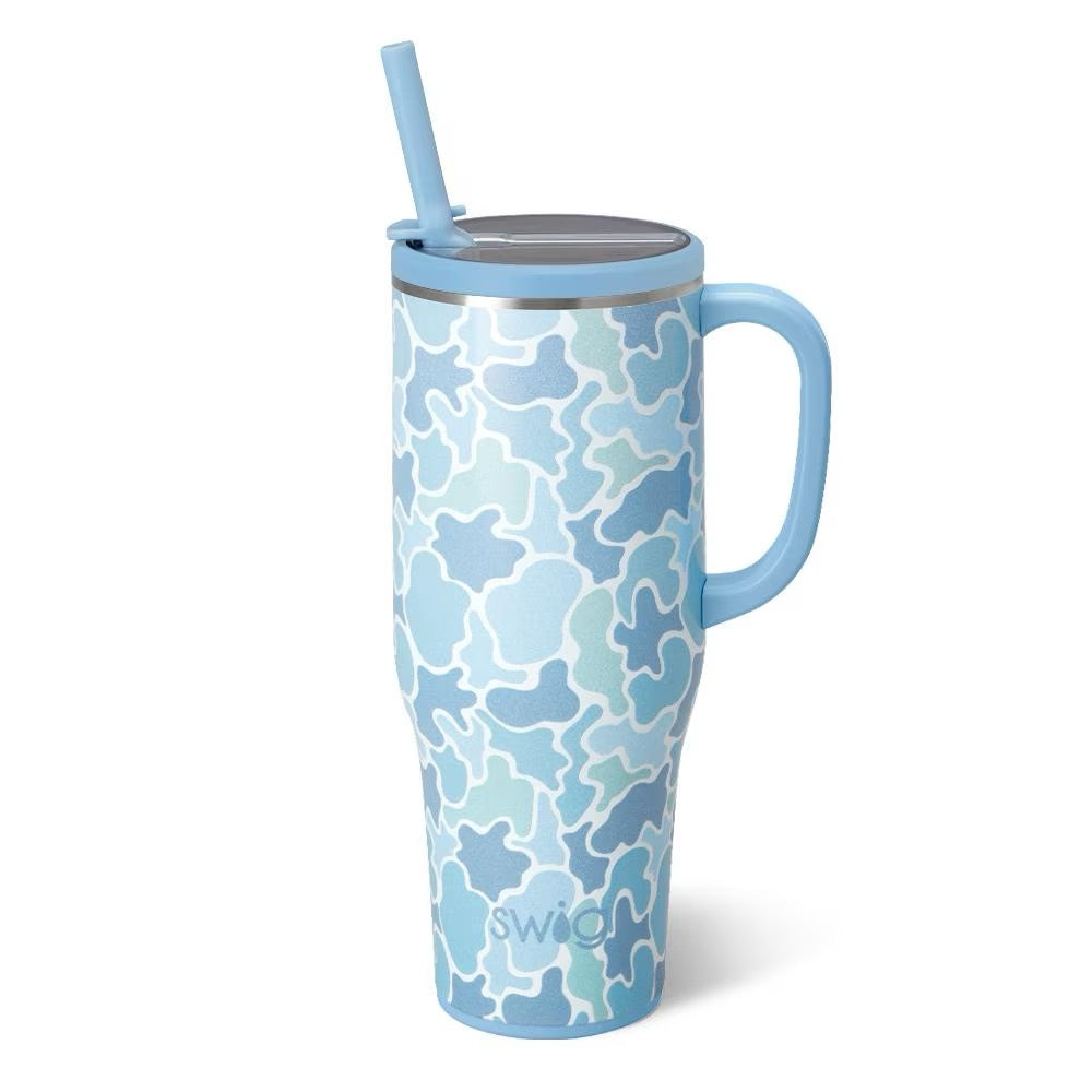 Saltwater Camo Mega Mug 40oz