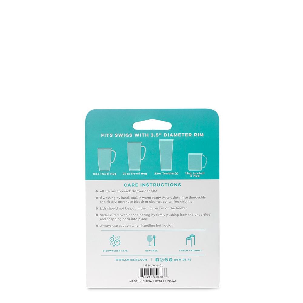 Clear Slider Lid (Large)
