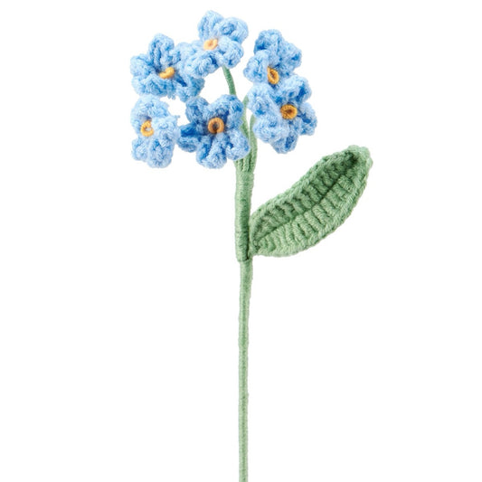 Forget Me Not Crochet Flower