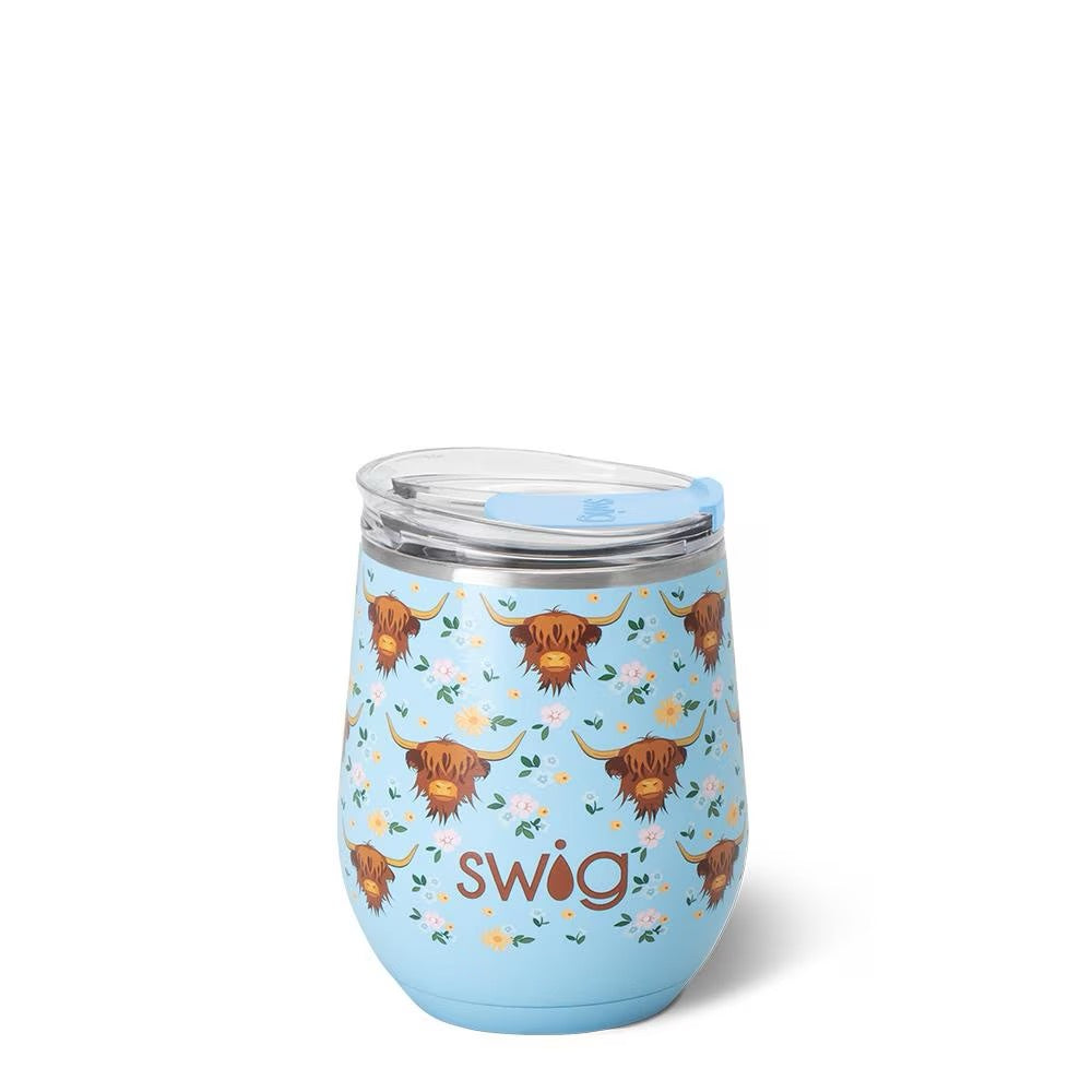 Holy Cow Stemless Wine Cup 12oz