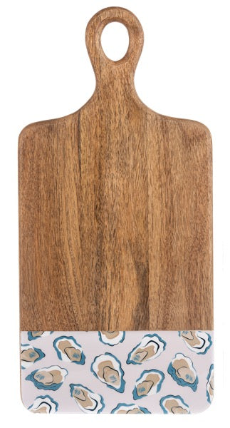 Oyster Cutting Board with Handle