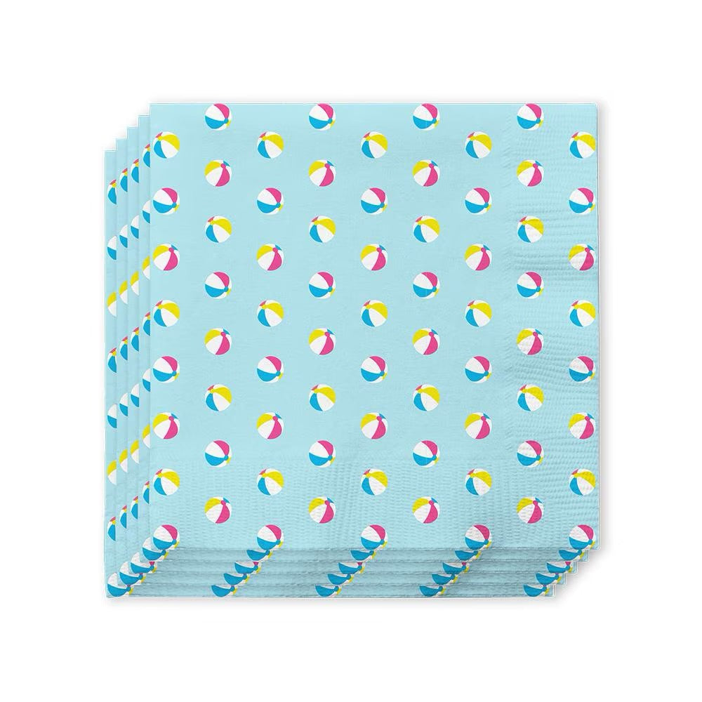 Beach Balls Cocktail Napkins