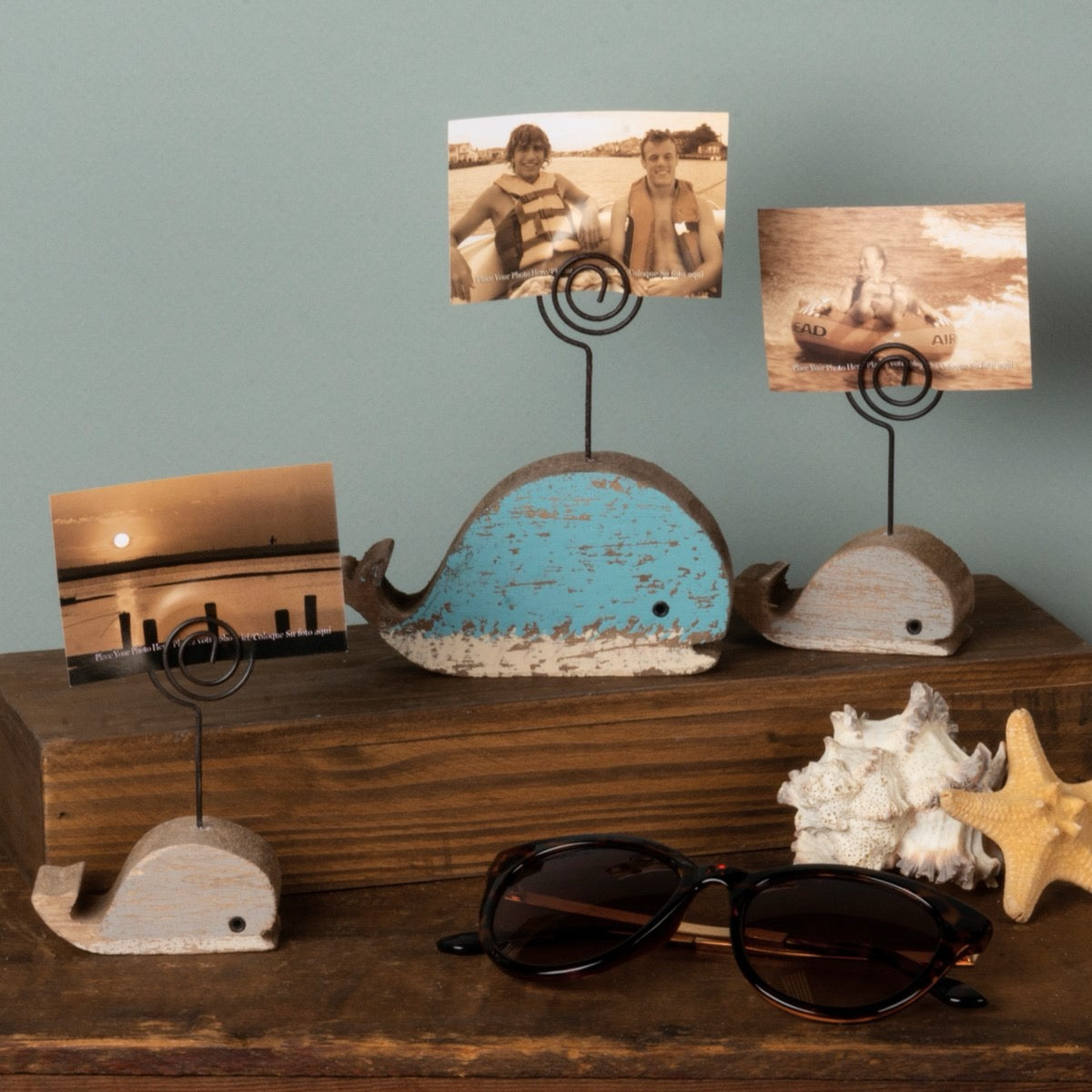 Whale Photo Block