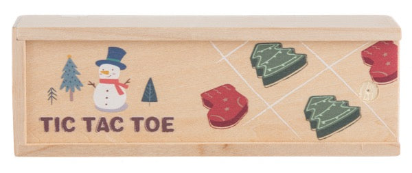 Wooden Tic Tac Toe Game