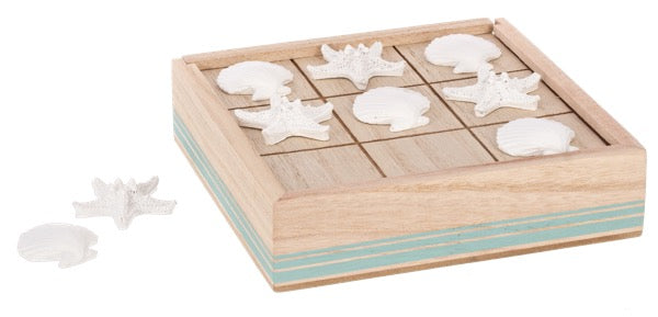 Tic-Tac-Toe Game with Storage Box