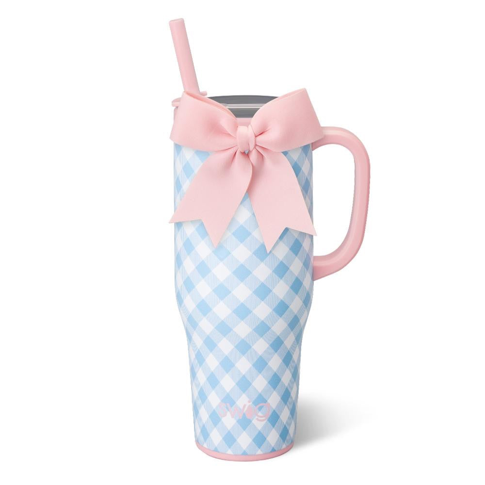 Gingham Mega Mug 40oz