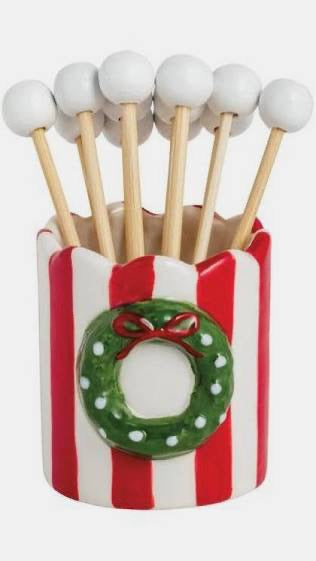 Wreath Toothpick Holder