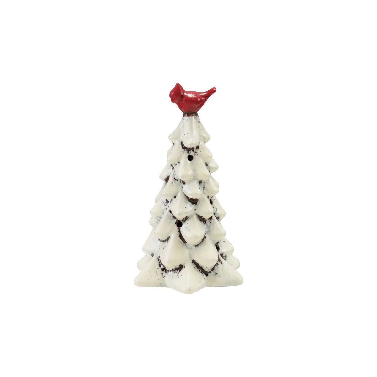 Hand-Painted Ceramic Tree with LED Light (Batteries Included) (Each One Will Vary)