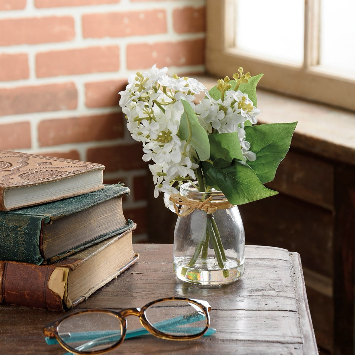 White Lilac Jar