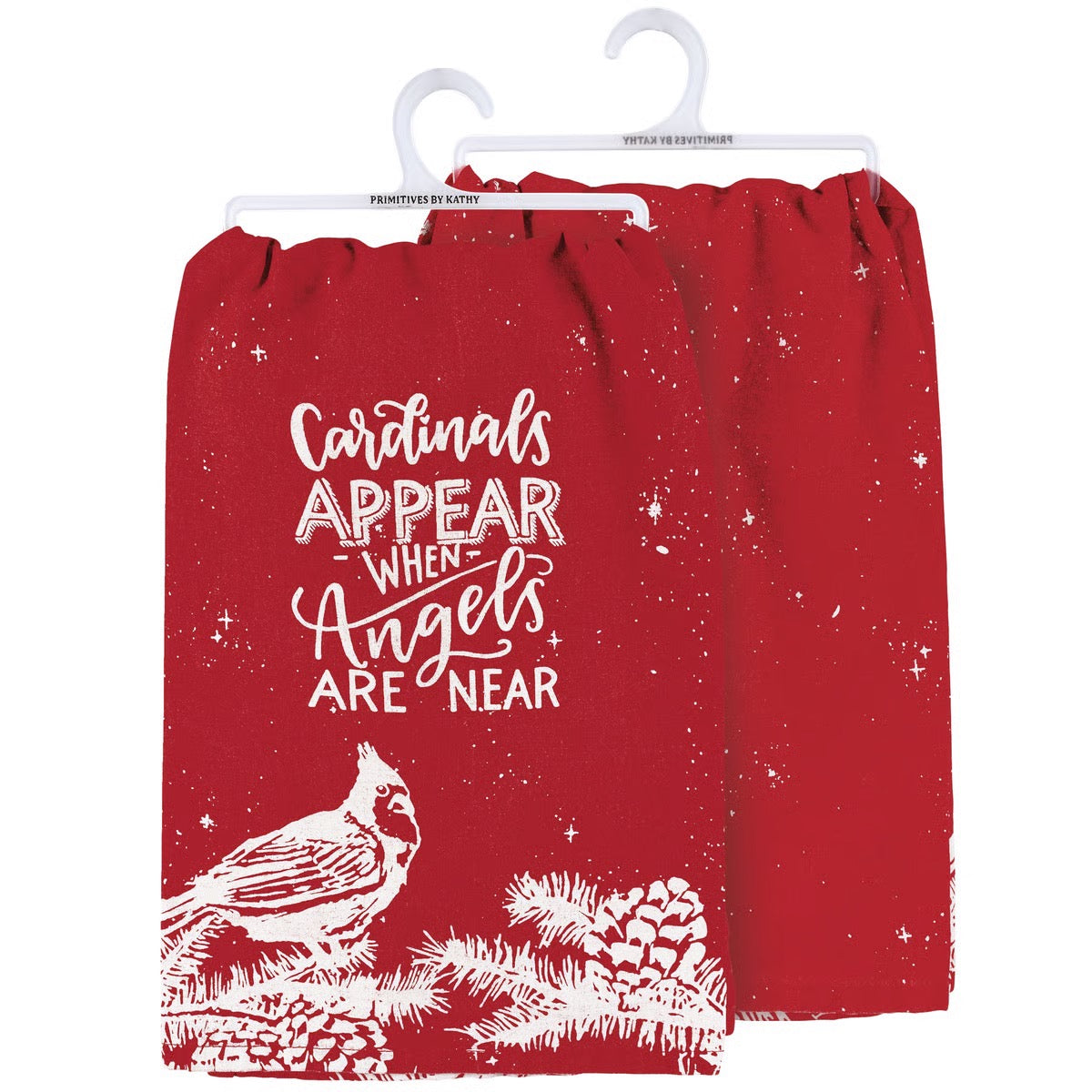 Cardinals Appear Kitchen Towel