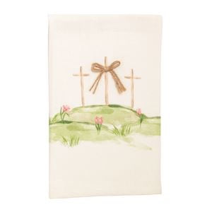 Three Crosses Easter Towel