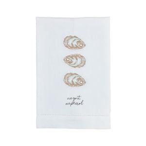 Oyster Embroidery Towel