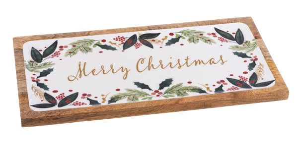 Botanical Holiday Tray