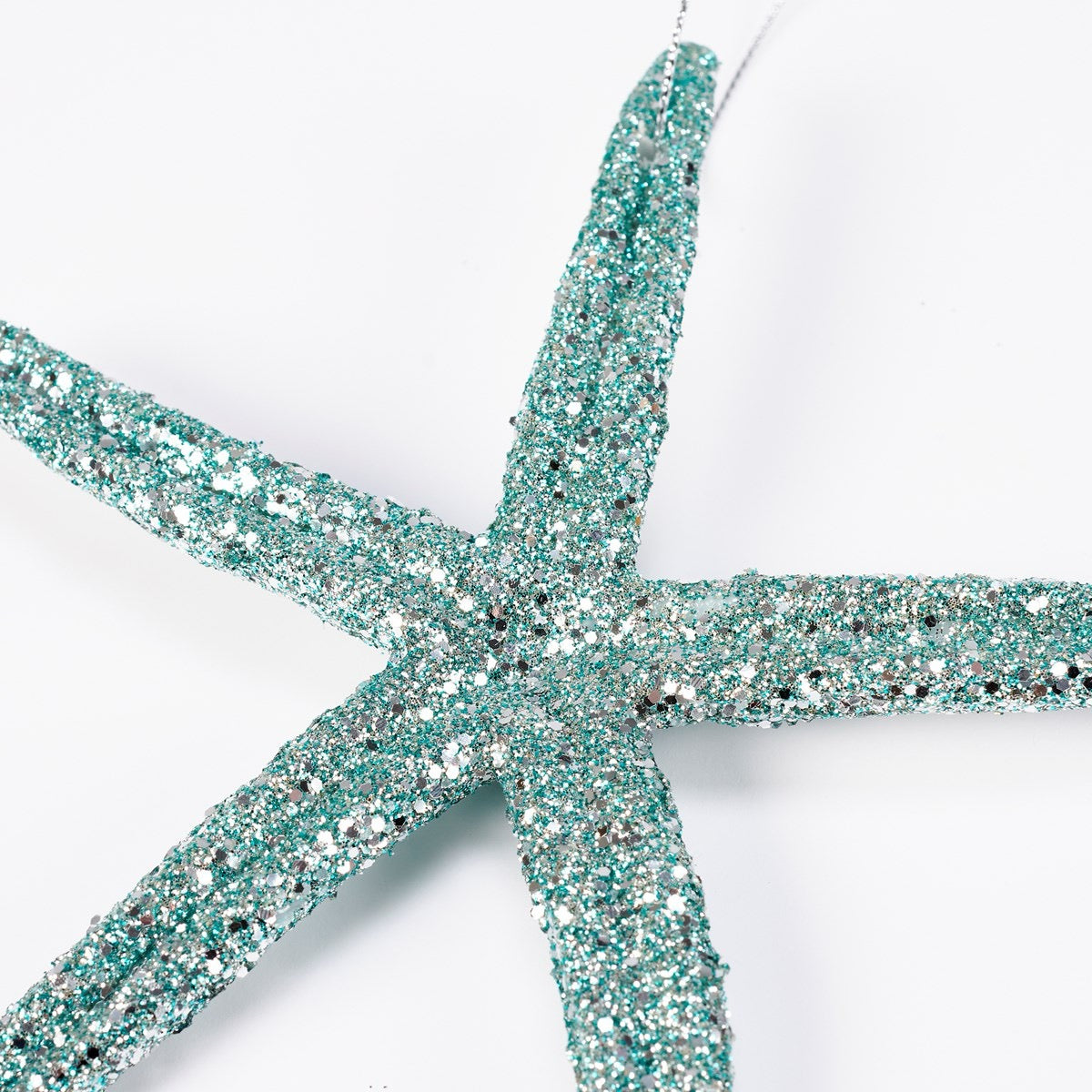 Blue Sparkle Starfish Ornament