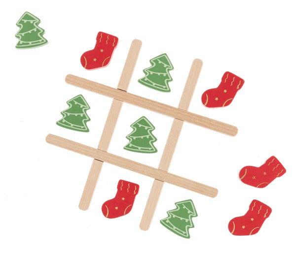 Wooden Tic Tac Toe Game