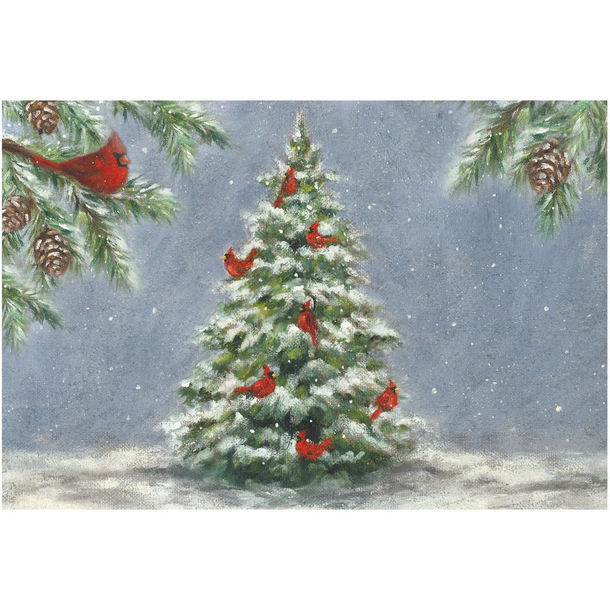 Cardinal Paper Placemat Pad