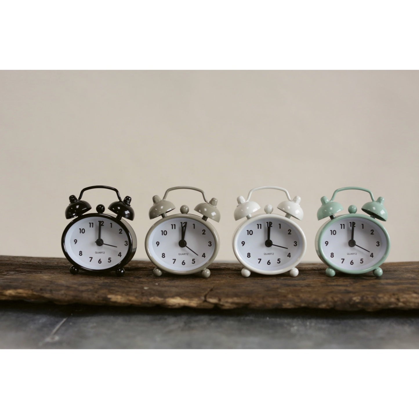 Metal Alarm Clock, 4 Colors