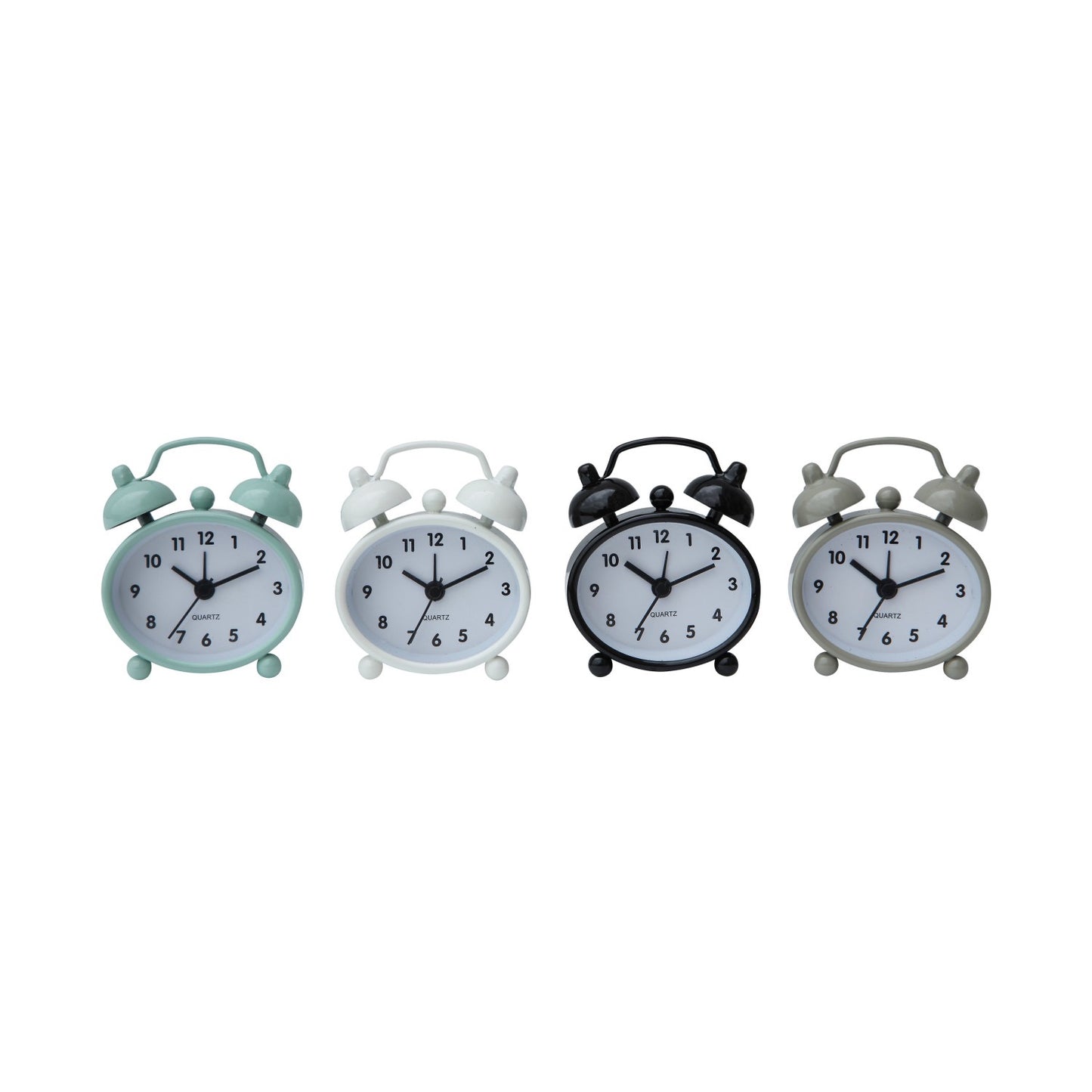 Metal Alarm Clock, 4 Colors