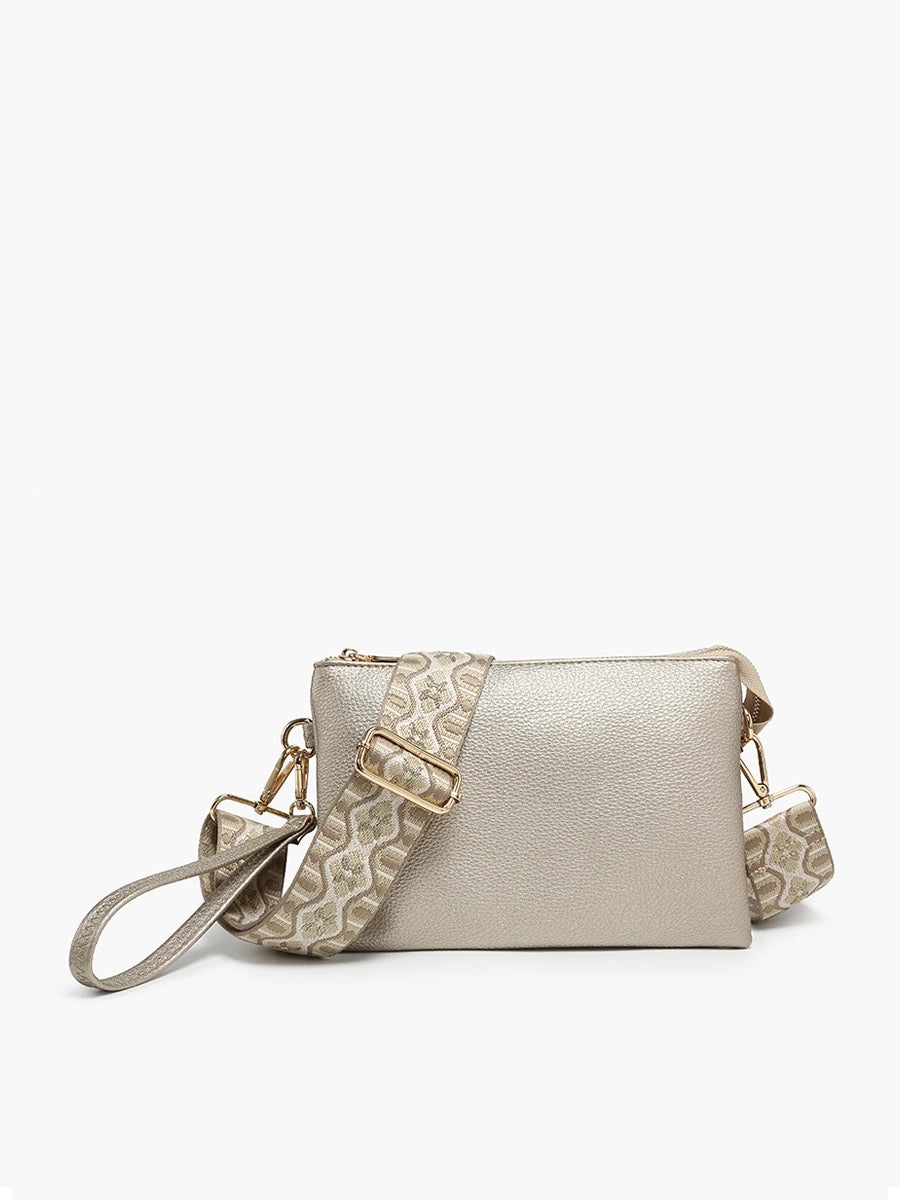Izzy Crossbody w/ Guitar Strap by Jen & Co.